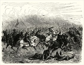 'Defeat of Abdalrahman at Poitiers', (732AD)