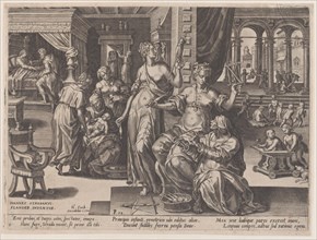 Child Birth, from The Course of Human Life, 1570.