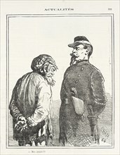 Mes armes!!!, 1871. Creator: Cham.