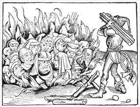 Protestants and Jews accused of heresy and witchcraft being burned alive. The Spanish Inquisition was established in 1480 by Catholic Monarchs Ferdinand II of Aragon and Isabella I. It was intended to...