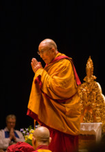The 14th DALAI LAMA of Tibet teaches Buddhism sponsored by the TIBETAN MONGOLIAN CULTURAL CENTER - BLOOMINGTON, INDIANA
