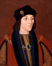 Henry VII. Portrait of King Henry VII (1457-1509), unknown artist, early 17th century